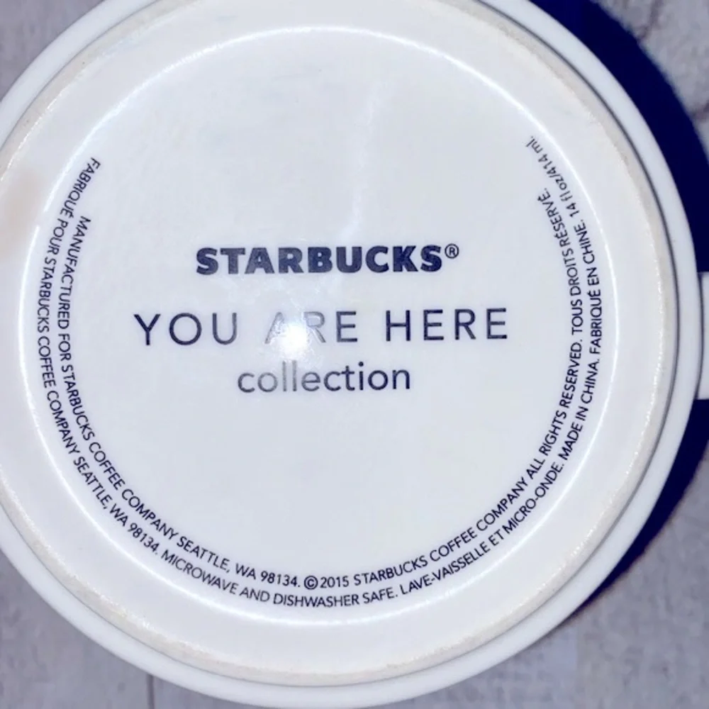 Starbucks You are Here collection coffee mug Las Vegas Nevada